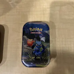 Pokemon TCG: Mega Evolution Ascended Heroes Mini Tin: Riolu and Daramaka - Image 1