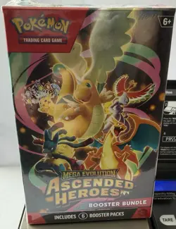 Pokemon TCG Ascended Heroes Booster Bundle HEAVY 152.29g NEW SEALED - Image 1
