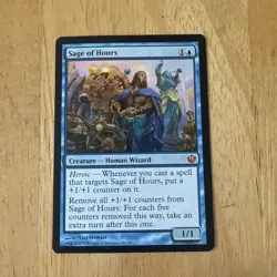 Sage Of Hours (NM) MTG Journey Into Nyx Magic The Gathering Mythic Near Mint - Image 1