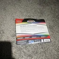 Pokemon TCG Scarlet & Violet Prismatic Evolutions Tech Sticker 3 Packs Promo - Image 3