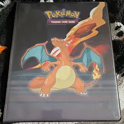 Ultra PRO Charizard Binder + loads of pokemon cards my kids don’t use anymore 👍 - Image 1