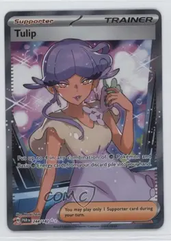 Tulip Ultra Rare Pokemon Scarlet & Violet Paradox Rift (PAREN) #244 - Image 1