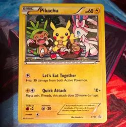 The Pokemon Company Pikachu XY95 XY Promo Holo English 60HP 2016 - Image 1