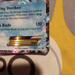 The Pokemon Company Ash-Greninja EX XY133 XY Promo Holo ENG 2016 170 HP - Image 2