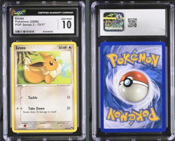 CGC GEM MINT 10 Pokemon TCG Eevee #13/17 (POP Series 3, 2006) - Image 1