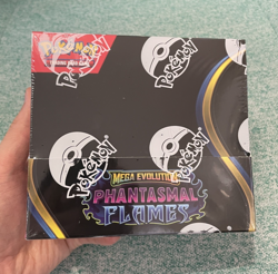 ✅ Phantasmal Flames Booster Box 36 Packs Pokemon TCG Mega Evolution NEW & SEALED - Image 1