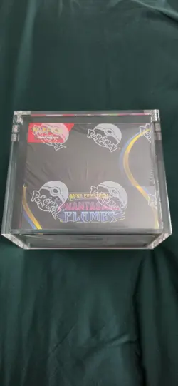 Pokemon TCG: Phantasmal Flames Booster Box (36 Packs) New & Sealed✅ Acrylic Case - Image 1
