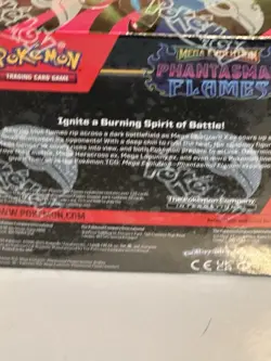 Pokemon TCG Mega Evolution Phantasmal Flames Booster Display Box 36 Packs - Image 3
