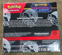 Pokemon TCG Mega Evolution: Phantasmal Flames Booster Display Box 36 Packs - Image 4