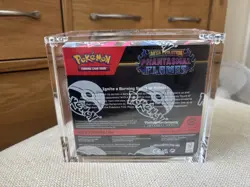 Pokemon Phantasmal Flames Booster Box 36 Packs Magnetic Acrylic Case Sealed - Image 2
