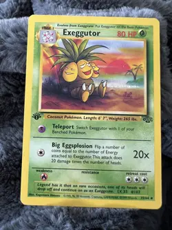 Exeggutor 35/64 1st Edition Pokemon Jungle Set Uncommon Near Mint - Mint!! - Image 1