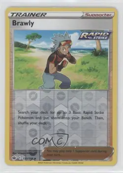 Brawly Reverse Foil Pokemon Sword & Shield Chilling Reign #131 - Image 1