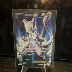 Pokemon TCG Mewtwo EX 157/162 XY Holo Ultra Rare English HP 170 - Image 1