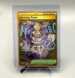 The Pokemon Company Jamming Tower 243/182 Destined Rivals Hyper Rare Holo EN - Image 1