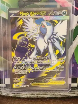 Mega Absol EX 161/132 Secret Rare XY BREAKpoint Pokemon Card NM Holo - Image 1