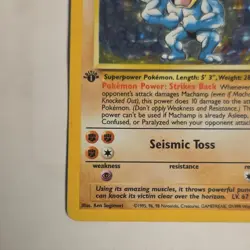 Pokemon Company Machamp 8/102 Deck Exclusives 1st Edition Holo Rare Eng 100 HP - Image 5