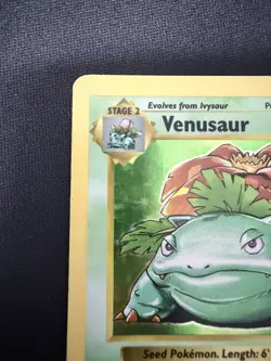 1999 Pokemon Shadowless Venusaur 15/102 Base Set Holo Rare Unlimited English - Image 4