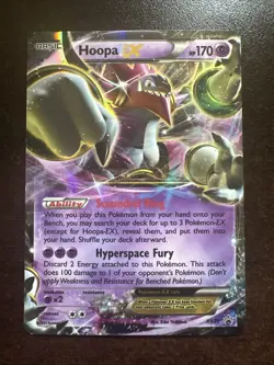 Hoopa EX XY71 MP Pokemon TCG XY Black Star Promo - Image 1