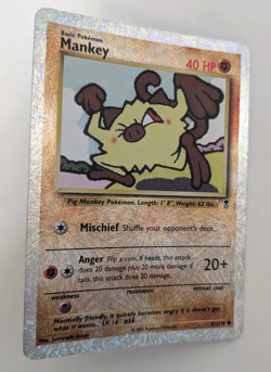 Mankey 81/110 Legendary Collection Reverse Holo LP - Image 2