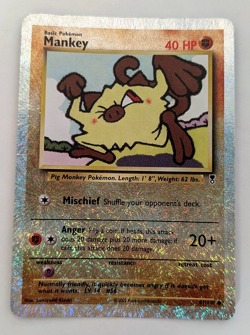 Mankey 81/110 Legendary Collection Reverse Holo LP - Image 3