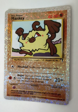 Mankey 81/110 Legendary Collection Reverse Holo LP - Image 4