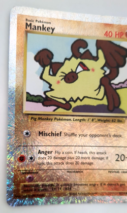 Mankey 81/110 Legendary Collection Reverse Holo LP - Image 5