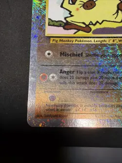 Mankey 81/110 | Legendary Collection | Reverse Holo Pokemon Card LP/MP - Image 3