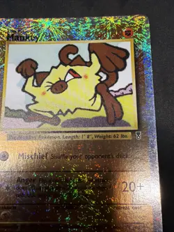 Mankey 81/110 | Legendary Collection | Reverse Holo Pokemon Card LP/MP - Image 5