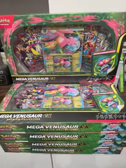 Pokemon TCG - Mega Venusaur ex Premium Collection Box - SEALED - Image 1