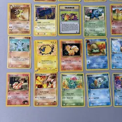 Old Pokemon Cards Lot - Vintage 1999-2002 WOTC Era Mixed Sets - Non-Holo Rare - Image 2
