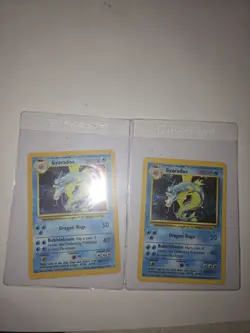 2x Gyarados 6/102 Holo 1999 Pokemon Base Set Unlimited WOTC MP Lot - Image 1