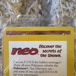 2001 WOTC POKEMON MOVIE ENTEI #34 BLACK STAR PROMO REVERSE HOLO LOT OF 6 SEALED - Image 2