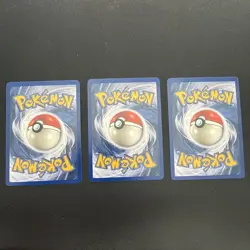 1999 Pokemon Jungle Eevee 51/64 WOTC Vintage Non Holo Base Era Lot Of 3 - Image 2
