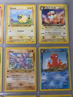 Pokemon TCG 1st Edition Neo Destiny Lot Of 9 Non Holo Cards - WOTC VTG 2001 - Image 3