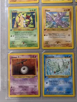 Pokemon TCG 1st Edition Neo Destiny Lot Of 9 Non Holo Cards - WOTC VTG 2001 - Image 5