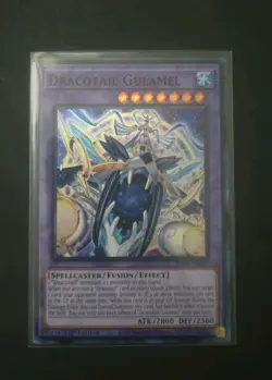Yugioh Dracotail Gulamel JUSH-EN007 Super Rare 1st Edition NM Yugioh - Image 1