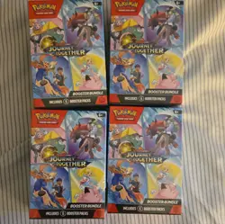 Pokemon TCG Scarlet & Violet—Journey Together Booster Bundle Box Lot of 4 Sealed - Image 1