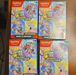 Pokemon TCG Scarlet & Violet—Journey Together Booster Bundle Box Lot of 4 Sealed - Image 4