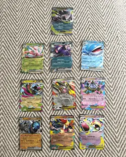 Pokemon TCG full set of Pitch Black ex cards 10/10 near mint condition - Image 1