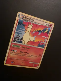 Pokemon TCG Rapidash Holo Card 8/102 Triumphant Series Near Mint Condition 2010 - Image 5
