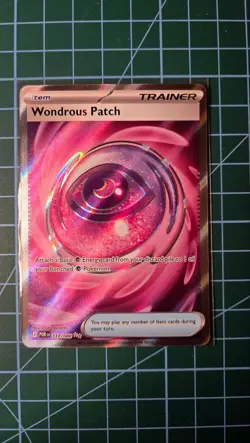 Wondrous Patch 117/088 Ultra Rare Gold Perfect Order Pokemon Card POR EN NM - Image 1