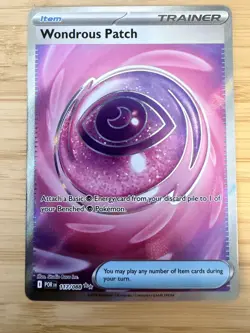 Pokemon TCG Wondrous Patch 117/088 Full Art Ultra Rare Perfect Order NM/M - Image 1