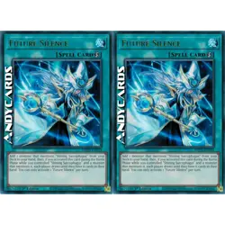 FUTURE SILENCE 2x • (Silenzio Futuro) • Ultra R • MP25 EN193 • 1Ed • Yugioh! - Image 1