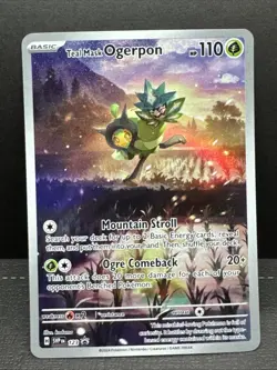 Teal Mask Ogerpon #123 SV: Scarlet & Violet Promo Cards Pokemon Promo - Image 1