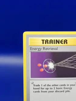 Energy Retrieval 81/102 1st Edition Shadowless Base Set Pokemon Card WOTC 1999 - Image 4