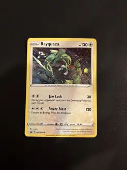 Pokemon Rayquaza SWSH029 Holo Rare Black Star Promo Crown Zenith - Image 1