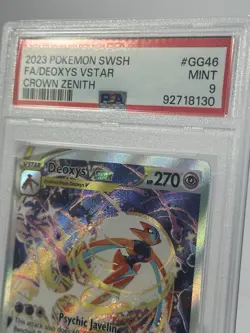 Pokemon TCG 2023 Deoxys VSTAR Crown Zenith Galarian Gallery GG46/GG70 PSA 9 Mint - Image 2