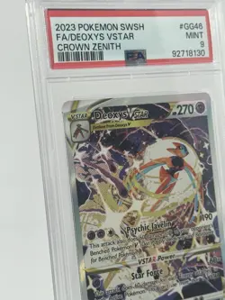 Pokemon TCG 2023 Deoxys VSTAR Crown Zenith Galarian Gallery GG46/GG70 PSA 9 Mint - Image 3