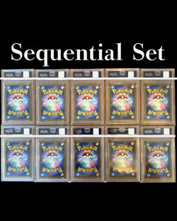 PSA 10 PIKACHU PROMO 020/M-P McDONALD'S Pokemon card Sequential 10 Set Japanese - Image 2