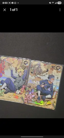 Private Listing Naruto Kayou 3 Card Lot - Image 1